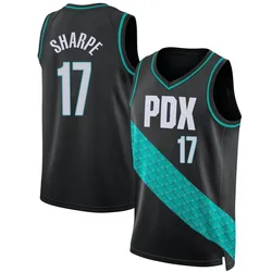 Shaedon Sharpe Portland Trail Blazers Men's Swingman 2022/23 City Edition Jersey - Black