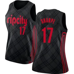 Shaedon Sharpe Portland Trail Blazers Women's Swingman Jersey - City Edition - Black