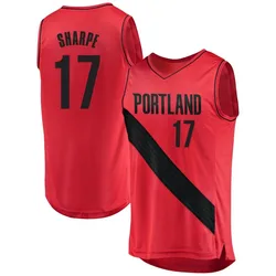 Shaedon Sharpe Portland Trail Blazers Youth Fast Break Jersey - Statement Edition - Red