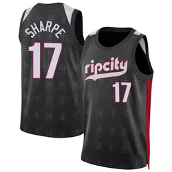 Shaedon Sharpe Portland Trail Blazers Youth Swingman 2024/25 City Edition Jersey - Black
