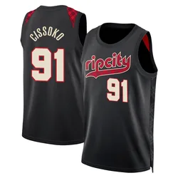 Sidy Cissoko Portland Trail Blazers Men's Swingman 2023/24 City Edition Jersey - Black