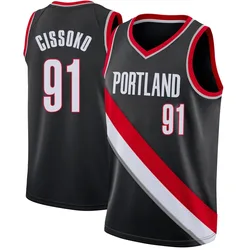 Sidy Cissoko Portland Trail Blazers Youth Swingman Jersey - Icon Edition - Black