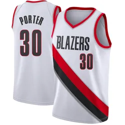 Terry Porter Portland Trail Blazers Men's Swingman Jersey - Association Edition - White