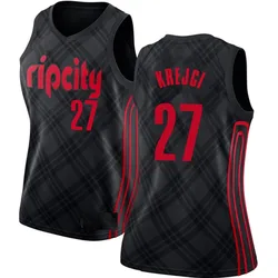 Vit Krejci Portland Trail Blazers Women's Swingman Jersey - City Edition - Black