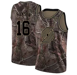 Yang Hansen Portland Trail Blazers Men's Swingman Realtree Collection Jersey - Camo