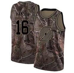 Yang Hansen Portland Trail Blazers Youth Swingman Realtree Collection Jersey - Camo
